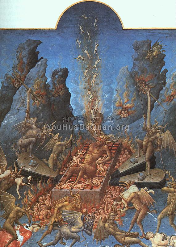 Tres Riches Heures de Duc du Berry - Hell - 林保尔·布拉泽斯